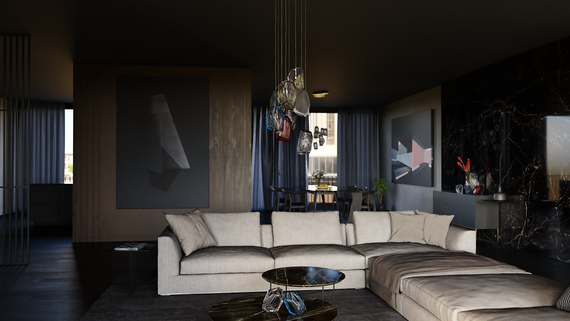 Подвесной светильник Crystal Rock